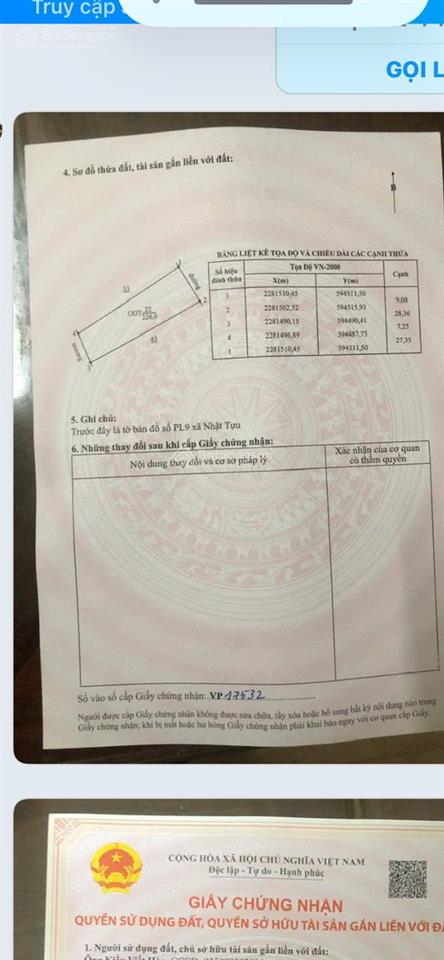 Bán biet thu đẹp xuất sắc tại nhật tựu, kim bảng, hà nam, 6,8 tỷ, 226 m2