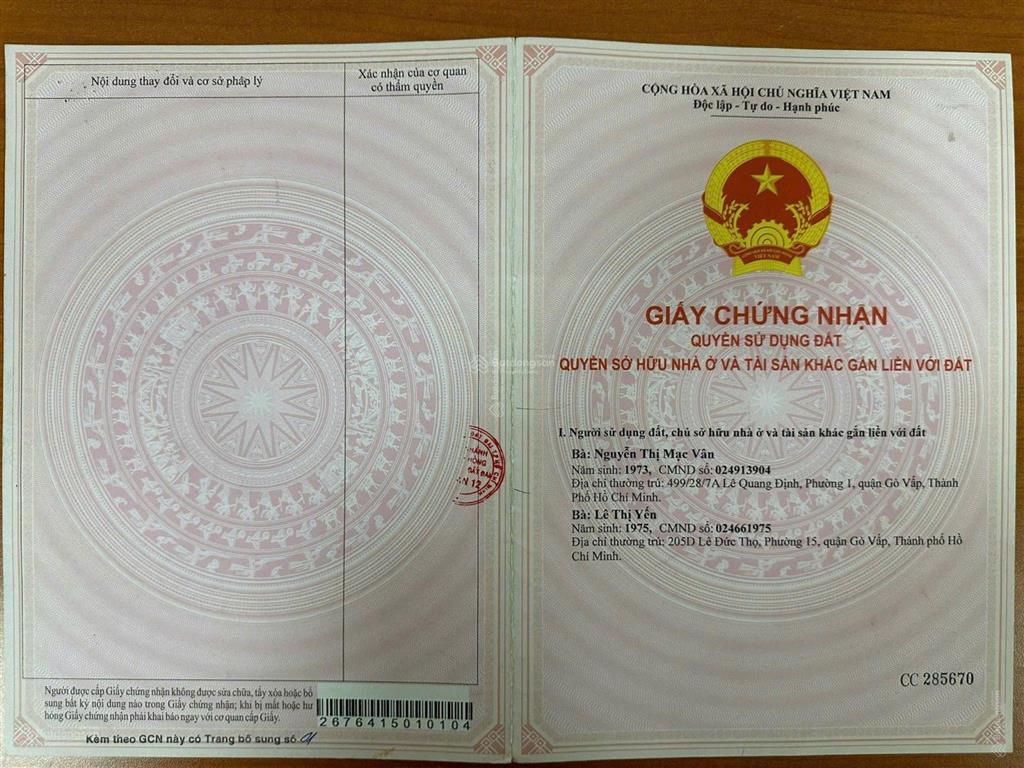 Bán nr 145/44 thạnh xuân 52, 5,3 tỷ, 110m2 giá cực chất, view đẹp