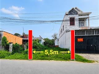 Cần tiền  bán lô đất mặt tiền đường nhựa, 140m² (5,5x26), thuận tiện kinh doanh buôn bán. shr