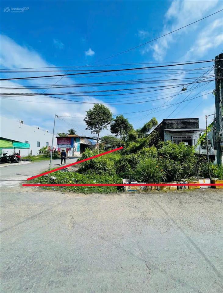 Chủ vỡ hụi  bán gấp lô góc 2 mặt tiền, thổ cư 100%, chỉ 480 triệu