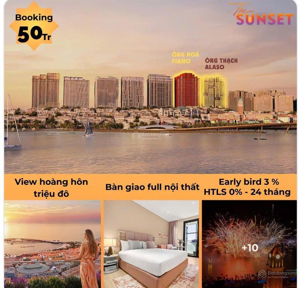 Chỉ từ 800tr sở hữu ngay căn hộ biển view trực diện hoàng hôn