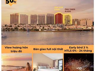 Chỉ từ 800tr sở hữu ngay căn hộ biển view trực diện hoàng hôn