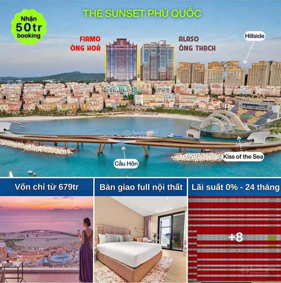 Căn studio sun phú quốc dòng tiền khai thác 2.5~3 triệu/đêm