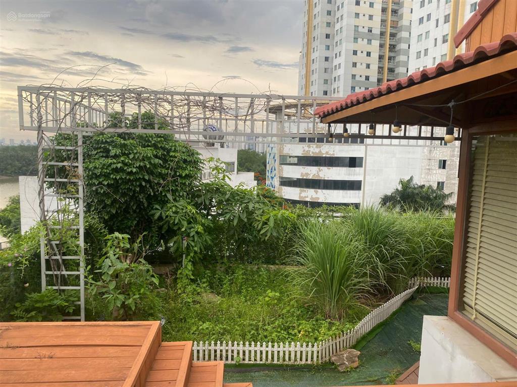 Bán nhanh biệt thự sân vườn view sông đẳng cấp kdc công ích, phú mỹ quận 7, 278m² giá 36,8 tỷ