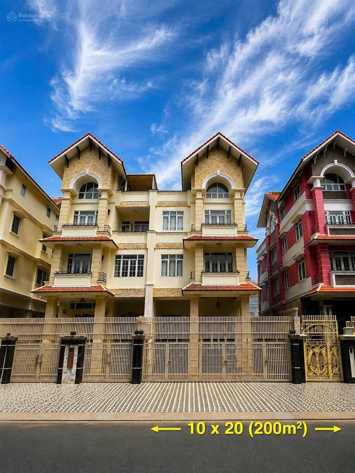 Cần bán nhanh siêu phẩm biệt thự him lam q.7 10x20m, hầm + 2 lầu + sân thượng, chỉ 48 tỷ giá thật