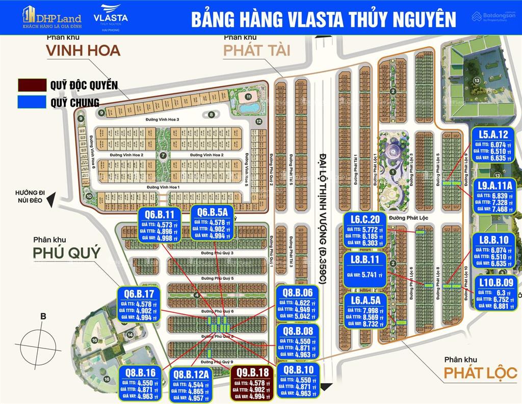 Nhà phố rộng nhất phân khu phát lộc  96m2 đa công năng vlasta thủy nguyên