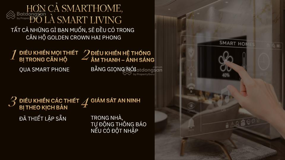 Tầm nhìn "tỷ đô" bán dual key tầng 12 golden crown view đại lộ phồn hoa nhất thành phố