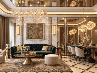 Sky villa  phong thủy vượng khí  căn grand 3pn tầng 27 golden crown