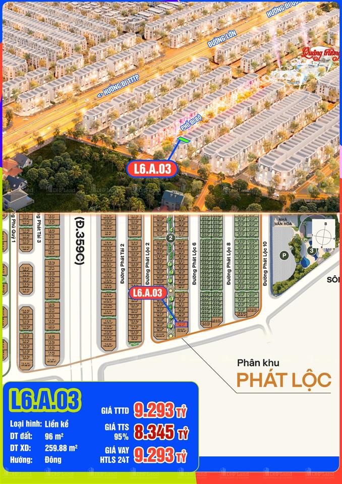 Bán shophouse 2 mặt tiền296m² sàn ôm trọn phố đi bộ sần uất 18m, có sổ đỏ