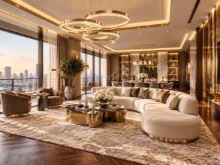 Tầm nhìn "đế vương"  căn 2pn lux 81.6m2 tầng 35  tận hưởng "dinh thự trên mây"  vốn 1.18 tỷ!