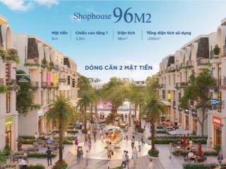 Chốt ngay shophouse mặt tiền thủy nguyên, mặt tiền 6m bề thế, sàn xây dựng gần 300m²