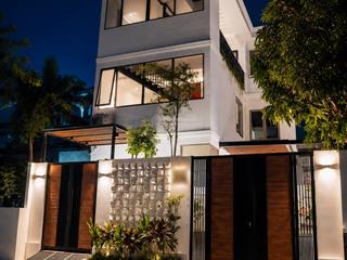 Biệt thự hiện đại kdc bộ công an quận 7  3 tầng. 9 x 17,5  đường 10m có vỉa hè  18,9 tỷ