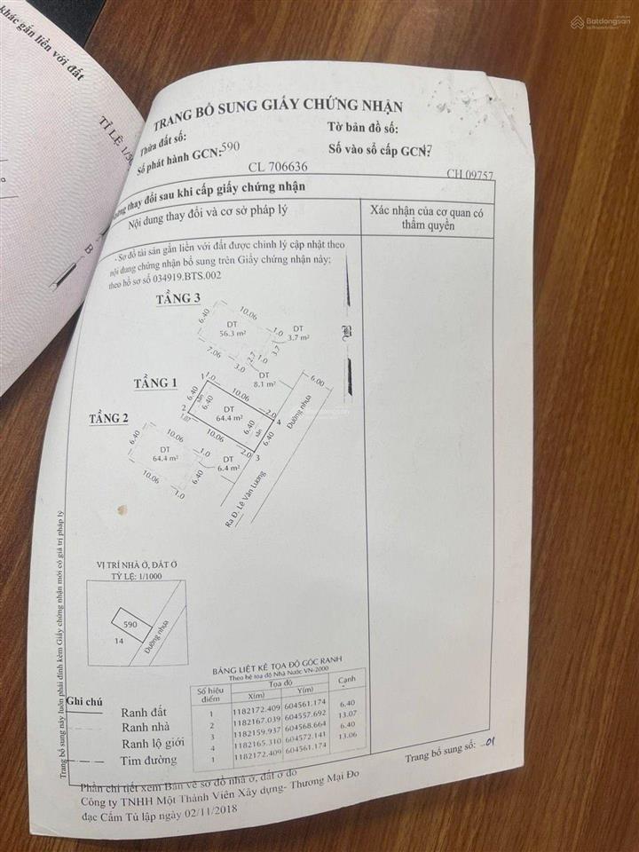 Bán nhà mới 4 tầng hẻm xe tải lê văn lương, phước kiển, nhà bè ngang 6,4m giá chỉ 6,2 tỷ