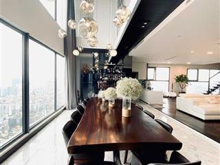 Bán penthouse duplex thông tầng 205m2, 4n view đẹp tòa chung cư golden palace c3 lê văn lương