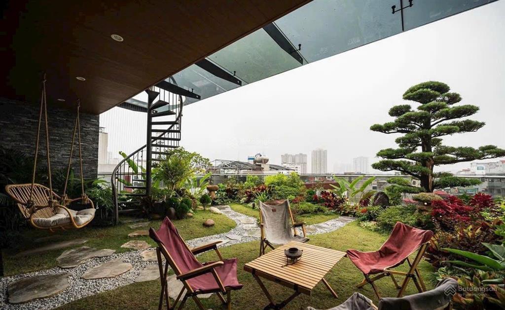 Tòa nhà đẳng cấp tô vĩnh diện 7 tầng thang máy mt8.1m 2 mặt thoáng ở sướng nội thất xịn giá 44.5tỷ