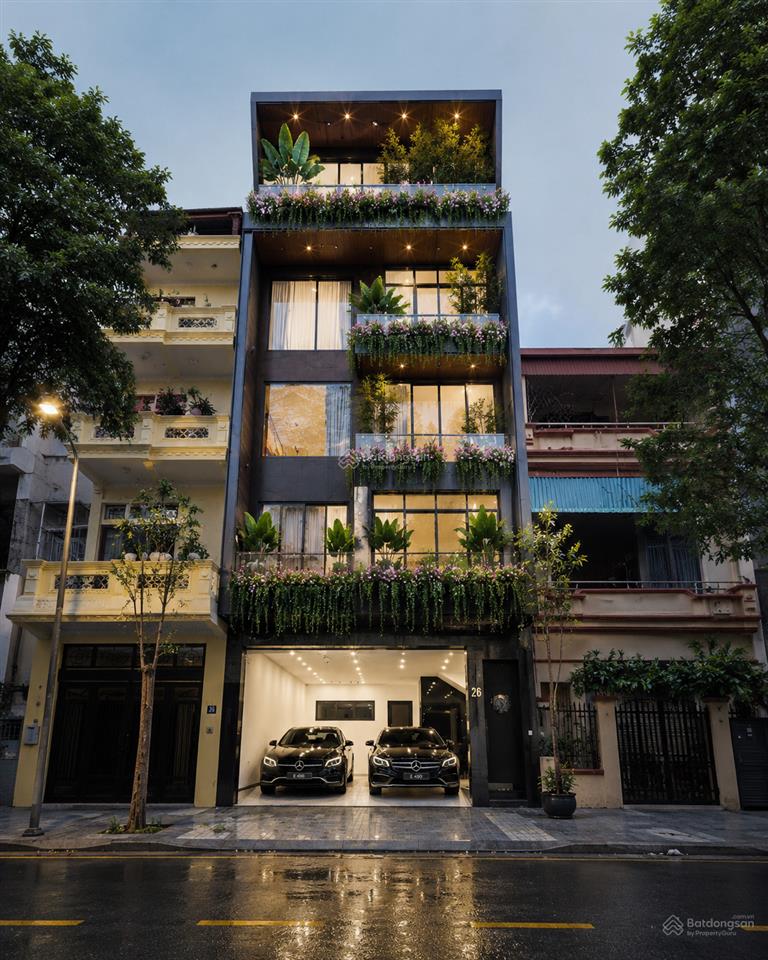 Tòa nhà đẳng cấp tô vĩnh diện 7 tầng thang máy mt8.1m 2 mặt thoáng ở sướng nội thất xịn giá 44.5tỷ