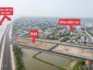 0975 897 *** bán nhanh lô mặt biển thịnh long, 80m2 full thổ cư, đối diện khu nghỉ dưỡng vốn từ 700tr