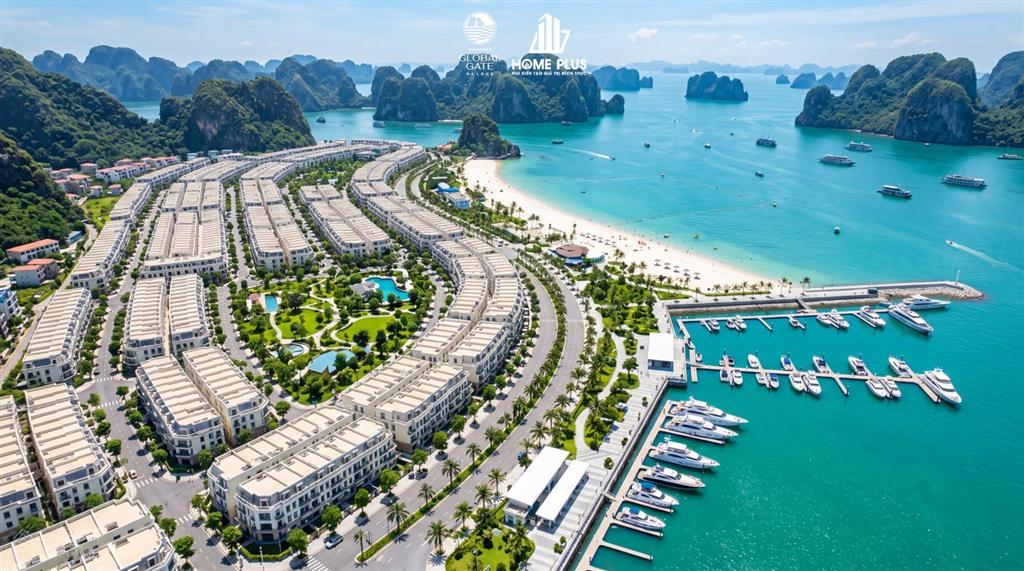 0833 938 *** chỉ 8,355 tỷ để sở hữu biệt thự 4 tầng 322m2 ven biển tại vinhomes global gate hạ long