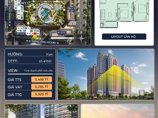 0975 897 *** đón sóng hạ tầng phía tây hà nội với căn 2pn2wc imperia sky park chỉ 5,4 tỷ cạnh metro 5