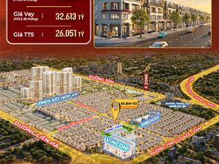 0975 897 *** hàng hiếm tại vinhomes wonder city, liền kề 136m2, 8m mặt tiền, mặt đường đl ban mai 24m