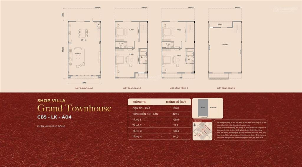 0975 897 *** hàng hiếm tại vinhomes wonder city, liền kề 136m2, 8m mặt tiền, mặt đường đl ban mai 24m