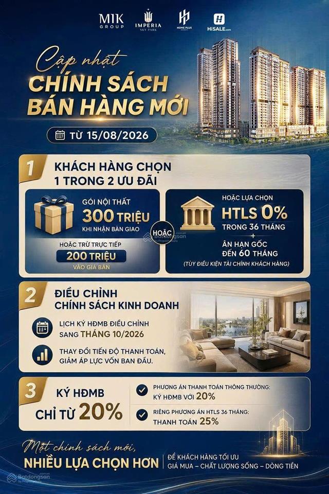 0833 938 *** bán căn 1pn + imperia sky park 44,02m2 view bể bơi vô cực giá chỉ từ 3,737 tỷ