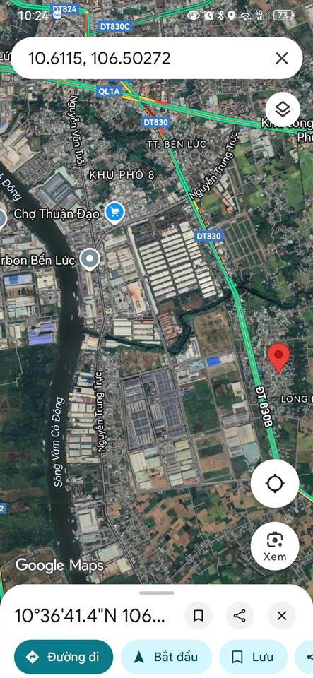 Bán đất tại xã long định, 2,2 tỷ, 179,3m2, giá tốt, uy tín
