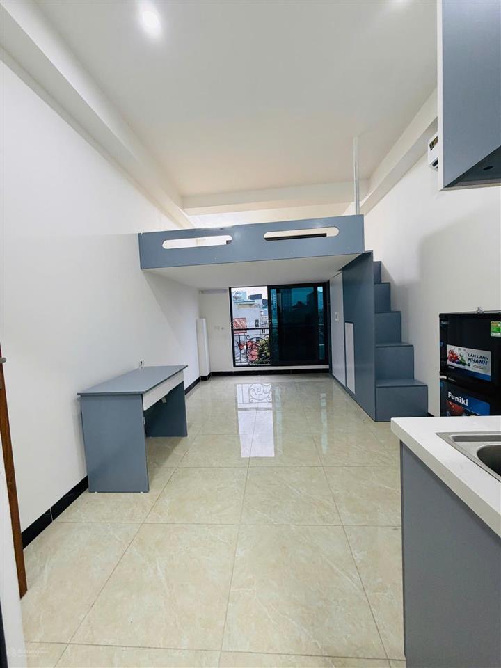 Khai trương ccmn 30m2 full đồ. có gác xép, ban công, máy giặt riêng tại nguyễn đức cảnh