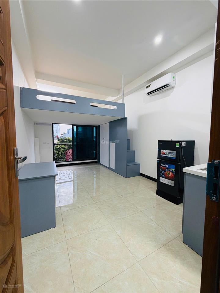 Khai trương ccmn 30m2 full đồ. có gác xép, ban công, máy giặt riêng tại nguyễn đức cảnh