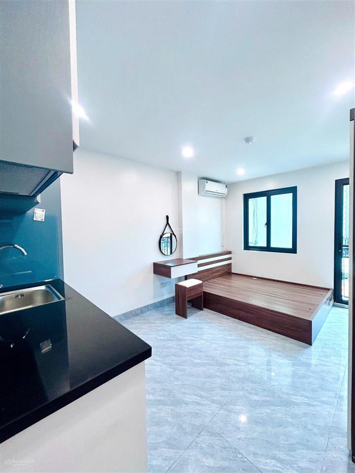 Khai trương ccmn 27m2 full đồ xịn sò, máy giặt riêng, ban công thoáng tại thái hà