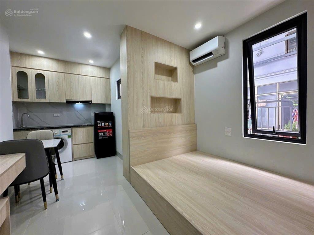 Khai trương siêu phẩm ccmn 28m2 full đồ. máy giặt riêng tại trung liệt