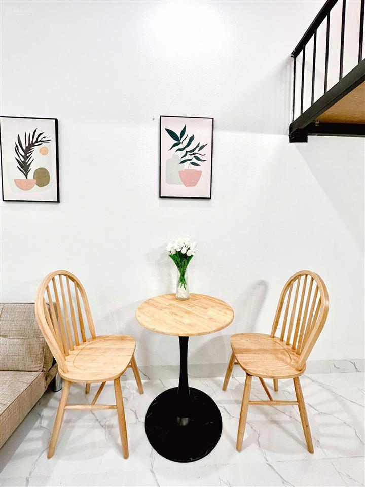 Siêu phẩm ccmn 30m2 gác xép full đồ. máy giặt riêng, ban công tại giáp nhất