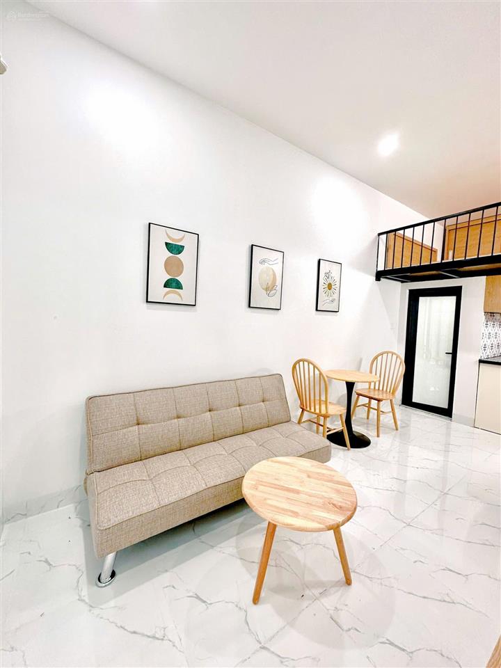 Siêu phẩm ccmn 30m2 gác xép full đồ. máy giặt riêng, ban công tại giáp nhất