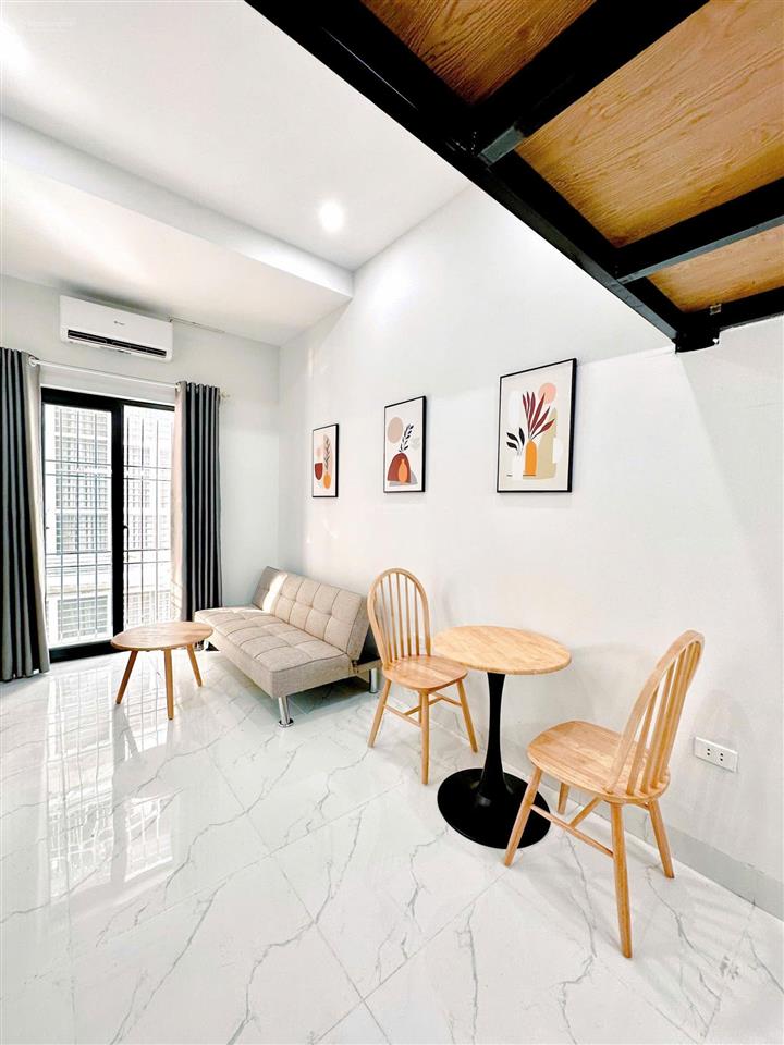 Siêu phẩm ccmn 30m2 gác xép full đồ. máy giặt riêng, ban công tại giáp nhất