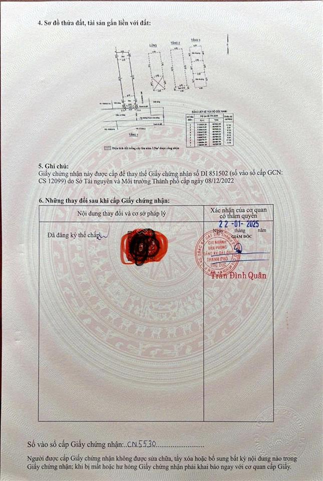 Chính chủ bán gấp nhà 4 tầng tại hẻm 1020 phạm văn đồng, phường hiệp bình chánh, ngang 4x18m