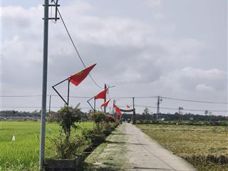 Đất đẹp hội an, đường trần nhân tông, ví trí thuận lợi, view lúa.