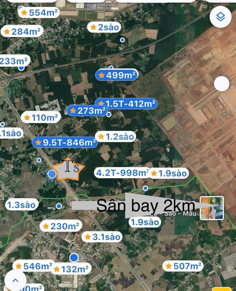 Chính chủ bán đất gần sân bay long thành