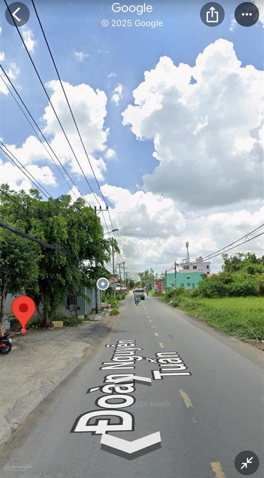 Chính chủ cần bán đất mặt tiền đường đoàn nguyễn tuấn (liền kề dự án làng đại học hưng long tphcm)