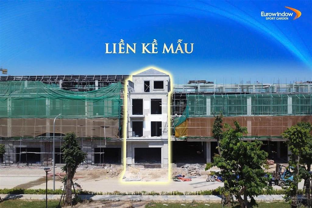 Bán liền kề tân cổ điển 120m2 eurowindow sport garden vinh, chỉ 7.7 tỷ, vay 70%
