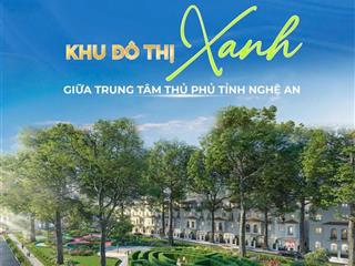 Bán liền kề tân cổ điển 120m2 eurowindow sport garden vinh, chỉ 7.7 tỷ, vay 70%