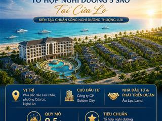 Nhận booking lumera resort & hotel cửa lò tổ hợp nghỉ dưỡng 5 sao condotel tại cửa lò