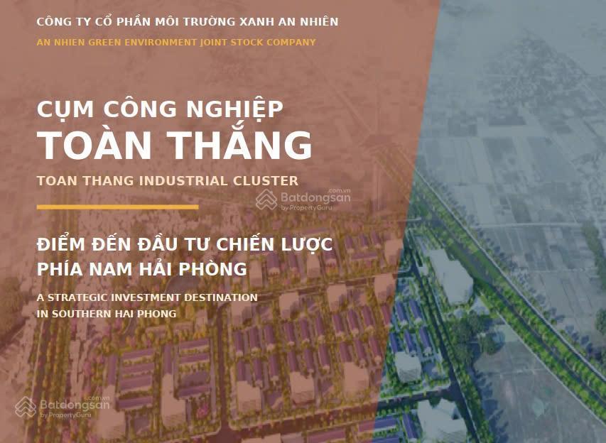 Cụm công nghiệp toàn thắng gia lộc mở bán và cho thuê nhà xưởng