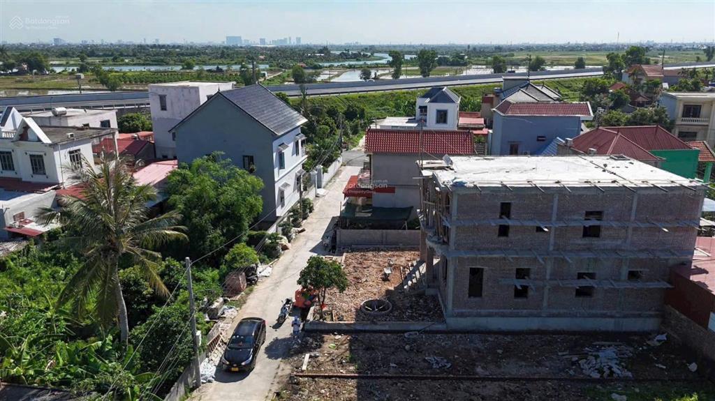 Bán đất thổ cư 96,8m² mặt tiền 4,6m đường ô tô tránh tại văn cao (hữu bằng), kiến thụy, hải phòng