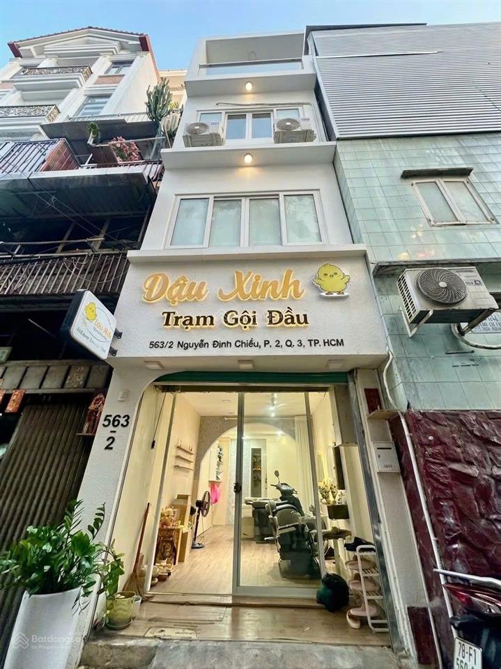 Cho thuê địa điểm kinh doanh (có thể ở lại) ở trung tâm quận 3 (nguyễn đình chiểu khúc 2 chiều)