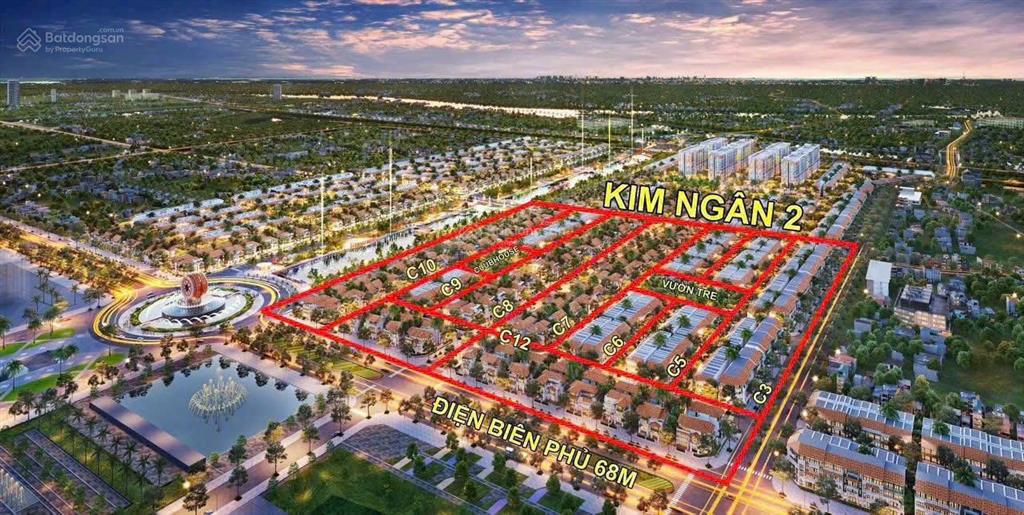 Trả thẳng chỉ 4,7 tỷ sở hữu ngay pk kim ngân 2, cạnh trống đọi tam, đ. điện biên phủ sun hà nam