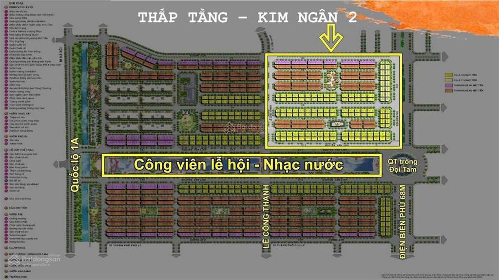Trả thẳng chỉ 4,7 tỷ sở hữu ngay pk kim ngân 2, cạnh trống đọi tam, đ. điện biên phủ sun hà nam