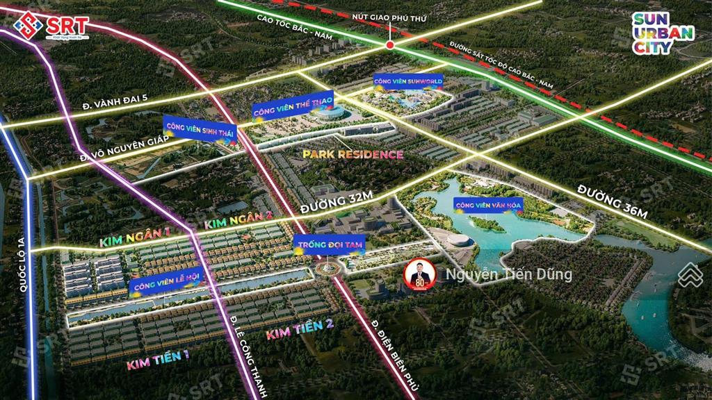 Rõ ràng chỉ hơn 500 triệu chia làm 3 lần đóng là mua được chung cư 2pn tại sun urban city