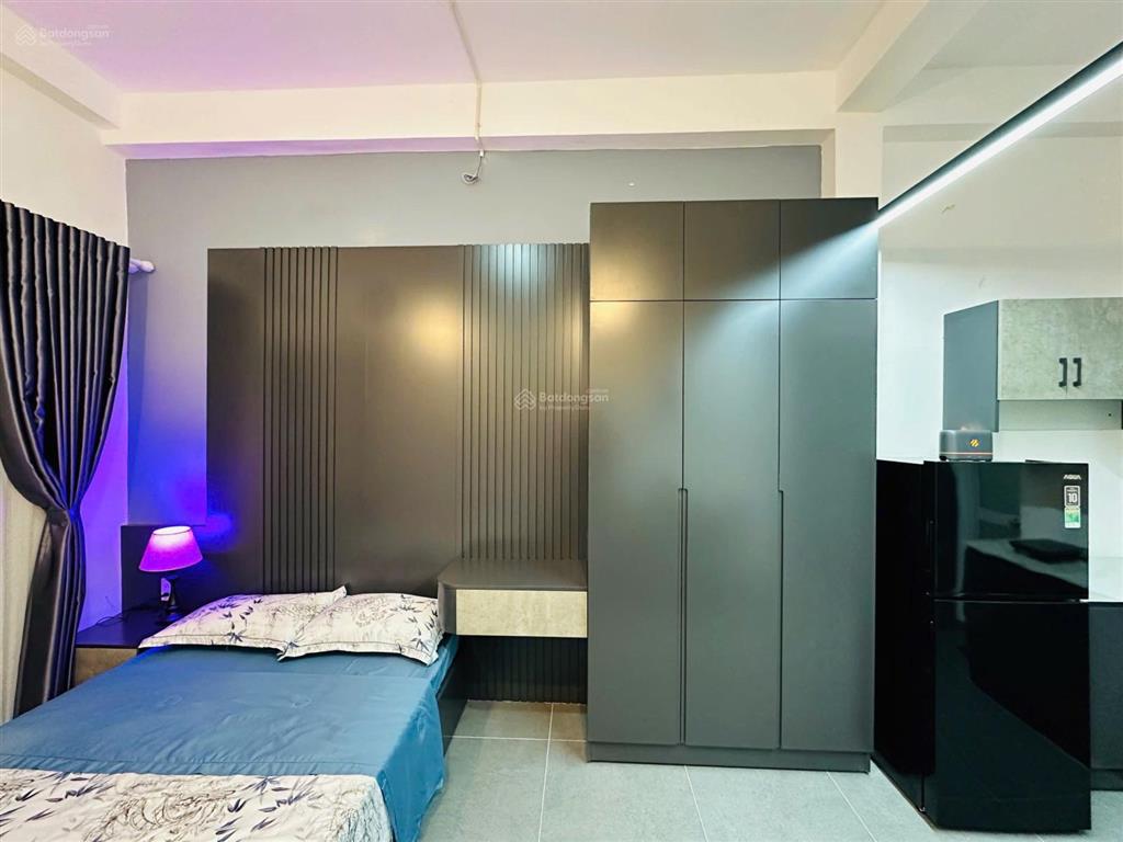 Căn hộ studio ban công | full nội thất | máy giặc riêng | etown cộng hoà