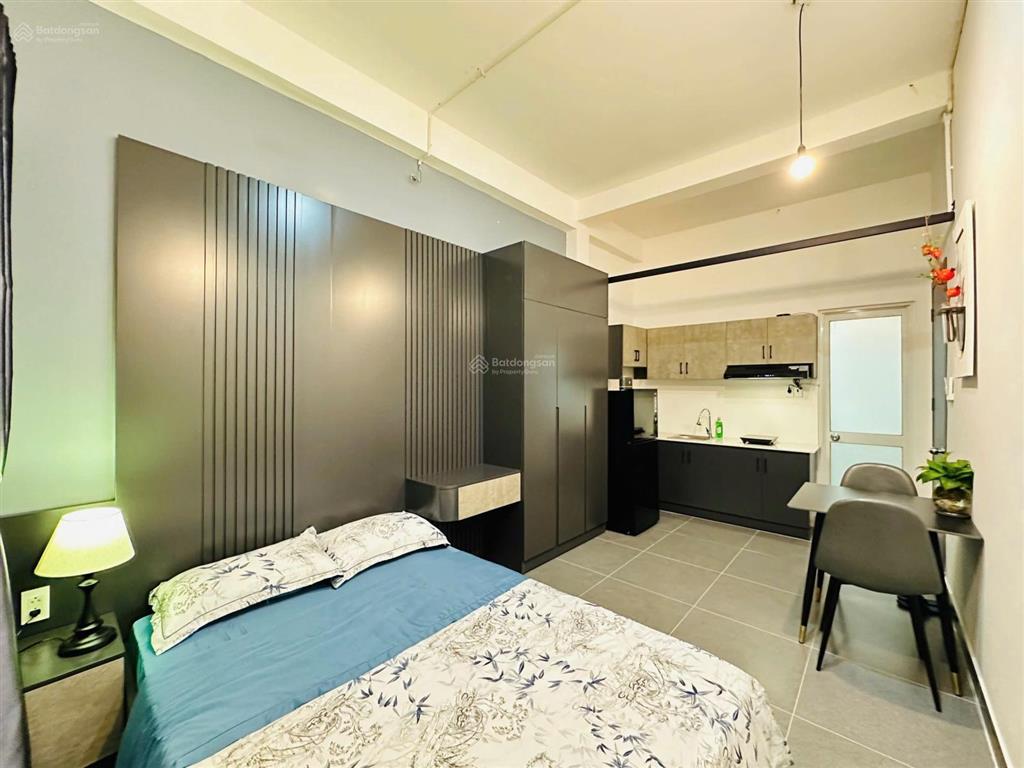 Căn hộ studio ban công | full nội thất | máy giặc riêng | etown cộng hoà
