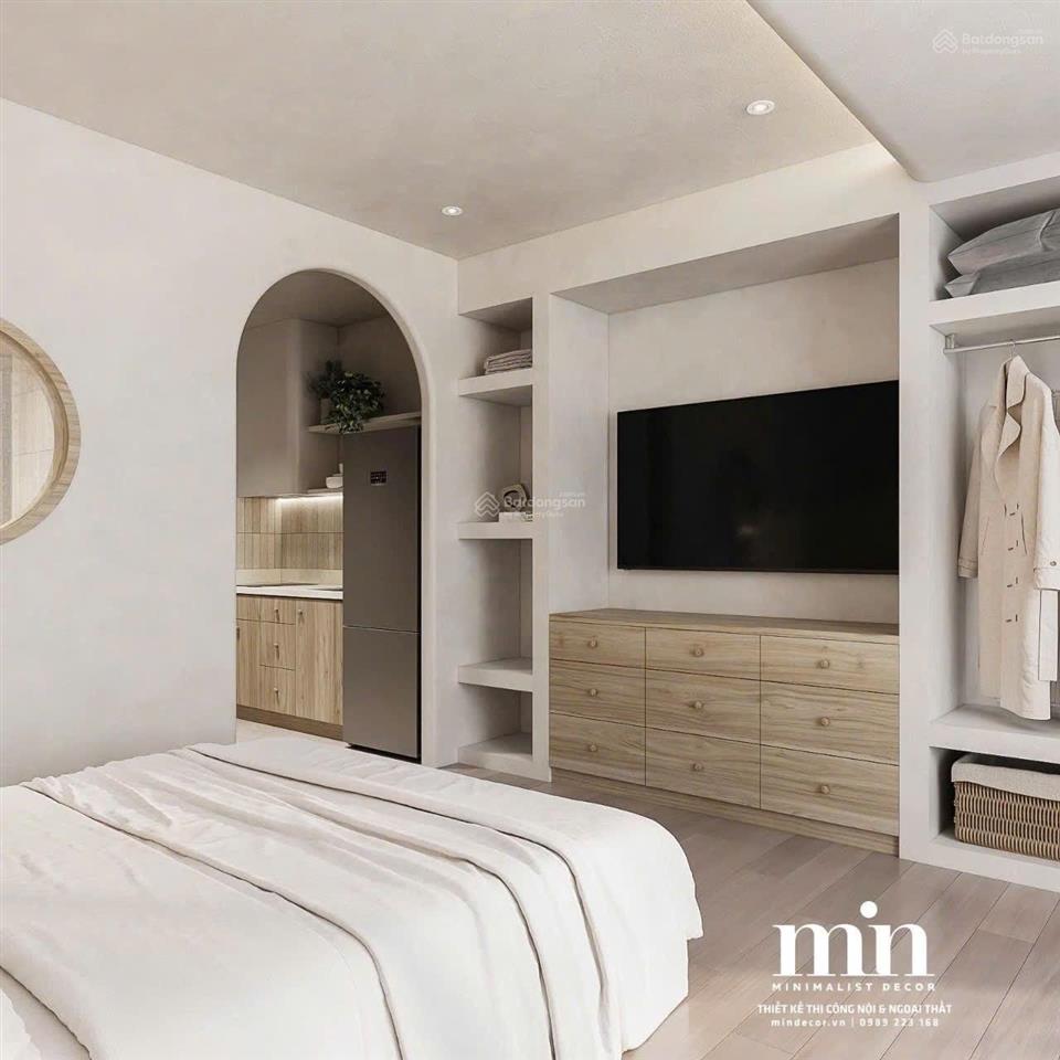 Căn hộ 1 phòng ngủ hiện đại full nội thất ngay đường nguyễn cư trinh quận 1 sát phố bùi viện